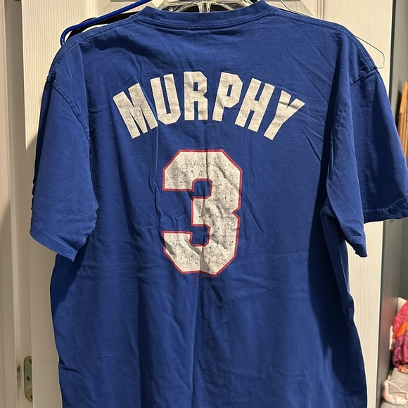 Atlanta Braves Retro Dale Murphy Short Sleeve Blue Majestic - Picture 4 of 4